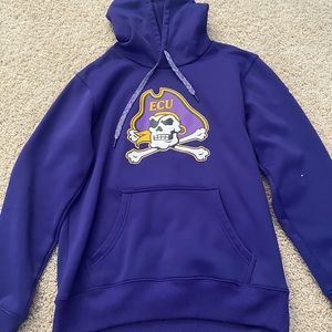 Dri-fit Adidas East Carolina University (ECU) purple Hoodie Size S (men’s)